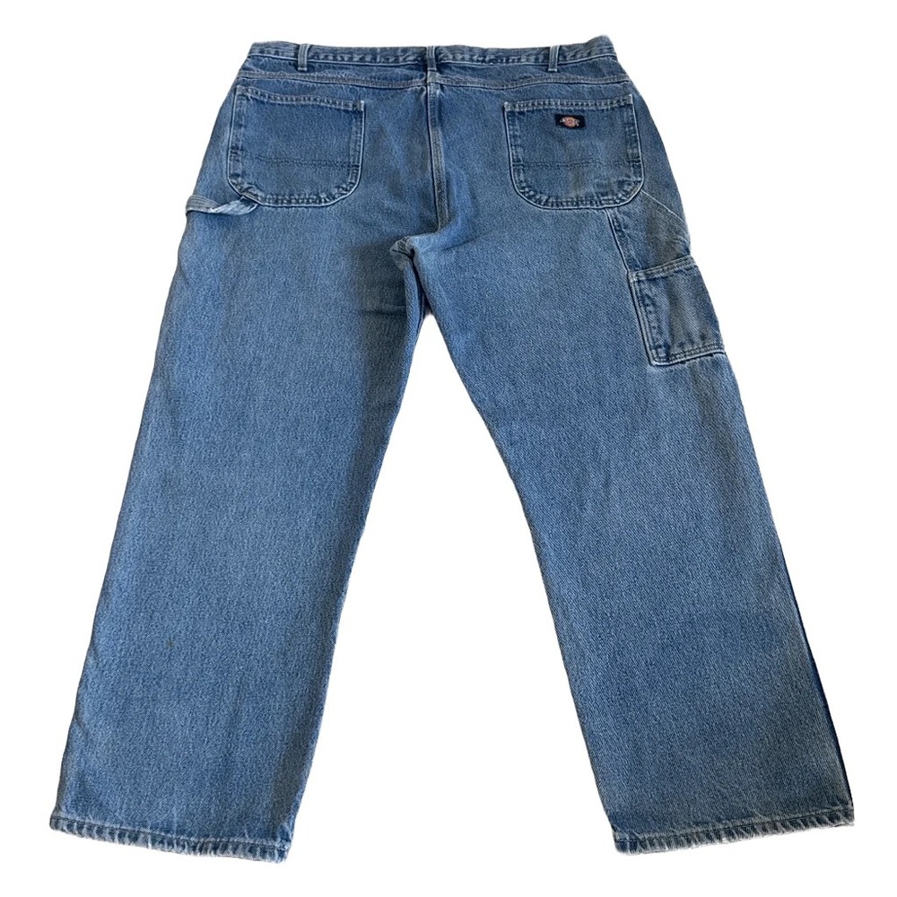 Dickies Relaxed Fit Jeans Mens 42x30 Medium Wash Blue Denim Workwear 1993SNB